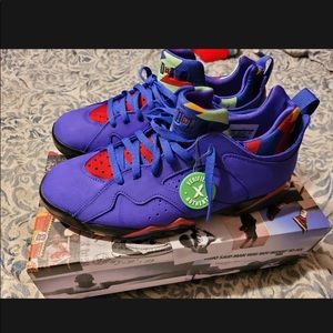 Size 11.5 - Jordan 7 Retro Low NRG Bright Concord 2018